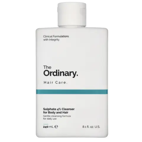 The Ordinary Sulphate 4% Hair Care Cleanser For Hair And Body 240 ml