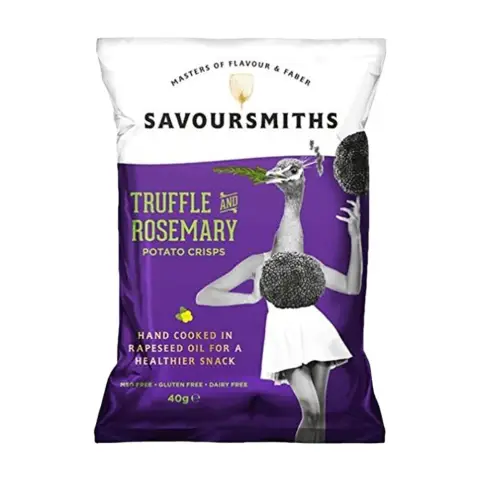Savoursmiths - Truffle & Rosemary Flavour Potato Crisps - 150g