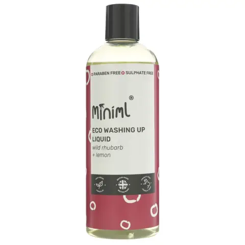 MINIML - Washing Up Liquid Rhubarb/Lemo - Rhubarb & Lemon - 500ML
