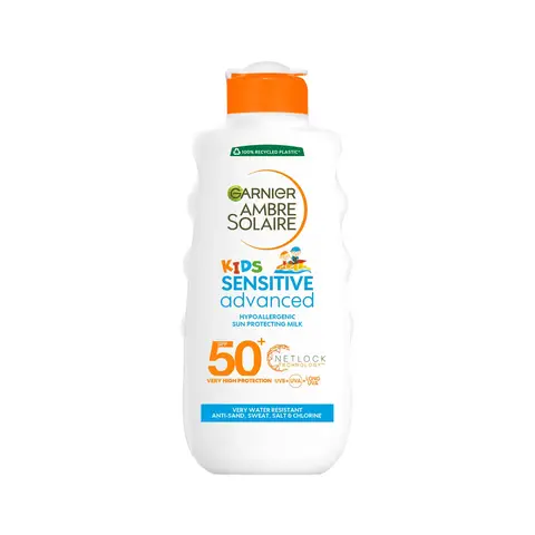 Garnier Ambre Solaire Kids zonnebrandmelk SPF 50+ - Zonnebrand voor de kinderhuid - 200 ml