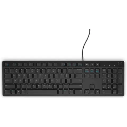 DELL KB216 - toetsenbord - USB - AZERTY - Belgisch - zwart
