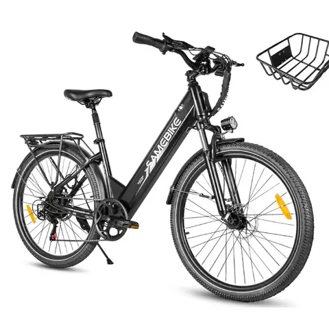samebike RS-A01 PRO-T Adult electric bike 500W City ebike 36v15Ah  E-bike 27.5 inches tire Electric Bike RS-A01Pro-T-FT-BK-EN