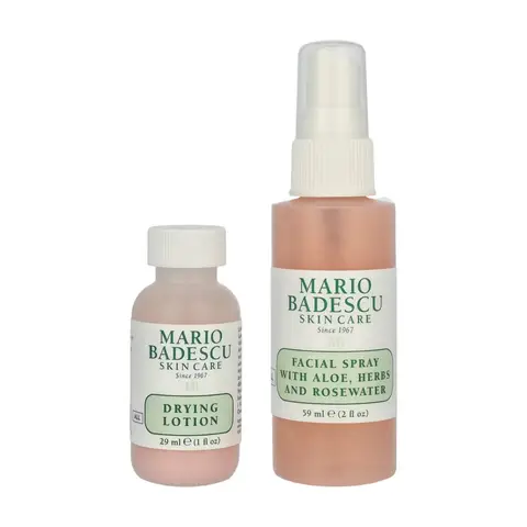 Mario Badescu GRAB and GO Travel Set (Drying Lotion 29ml + Facial Spray 59ml)