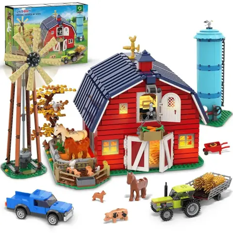 Red Barn (selbstentwickeltes Modell, mit Knopfzelle)