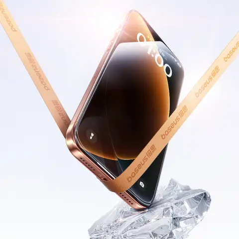 Baseus Crystalline HD Panzerglas Displayschutz für iPhone 17 Pro mit staubdichtem Installationstablett Klar Packung mit 1 (inklusive 1 Reinigungsset)