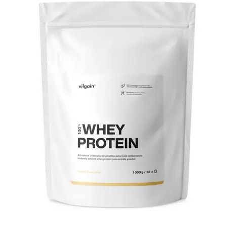 Vilgain Whey Protein White Chocolate Protein Nutrition Powder Flavour - 1000g
