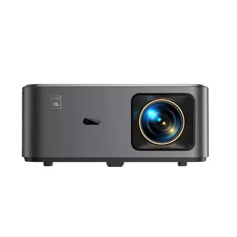 【Eingeschränkter Vorrat, solange der Vorrat reicht | Nach dem Eingangsort】YABER K2s WiFi 6 Bluetooth Projektor mit Google TV, Sound von JBL, Dolby Audio, Autofokus & Keystone, Nativ 1080P 4K Unterstützter Outdoor Film Projektor mit Netflix und 7000+ Apps