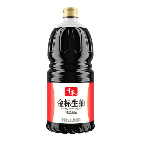 Qian He Premium Gold-Label Light Soy Sauce 1.8L