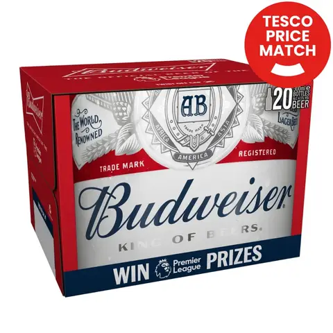 Budweiser 20 Pk - 4.5% 20X300ml