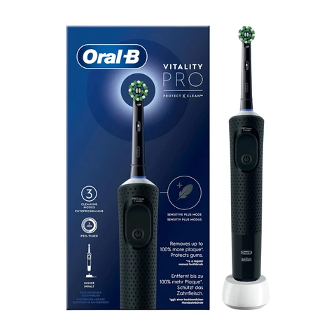 ORAL-B Zahnbürste VITALITY PRO PROTECT X CLEAN BLACK