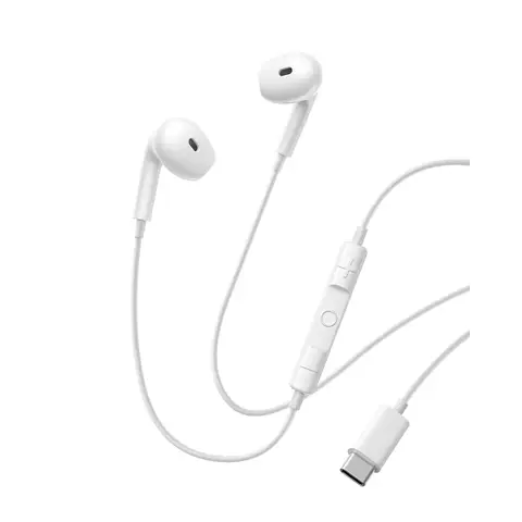 Baseus Encok CZ19 Wired Earphones Moon White