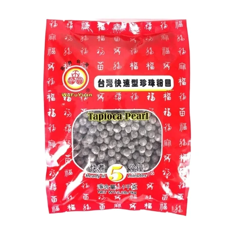 WUFUYUAN Taiwan Quick Cook Tapioca Pearls 1kg