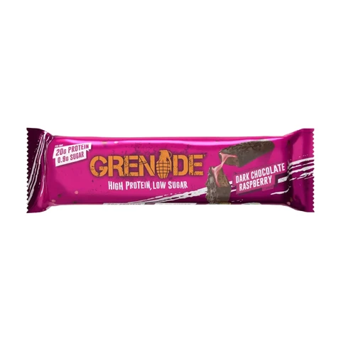Grenade Dark Chocolate Raspberry Flavour 60g