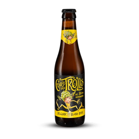 CUVÉE DES TROLLS Bière blonde 7 % - 33 cl