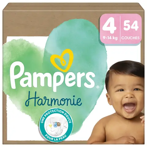 PAMPERS Harmonie Grand format T4 X54
