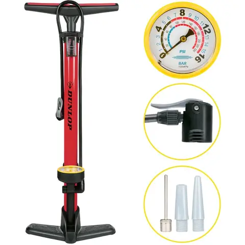 Dunlop Bicycle floor pump