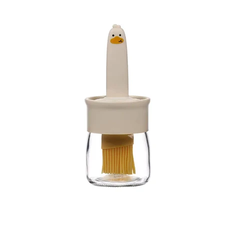 BJ oil brush with bottle, glass baking and barbecue oil brush
