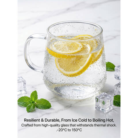 Ju7cer  Transparent cup Glass Cup  Tea Glasses Drinking Glasses Coffee Glass 280ml 1pc