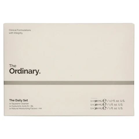 The Ordinary The Daily Set  Gesichtspflegeset 110 ml