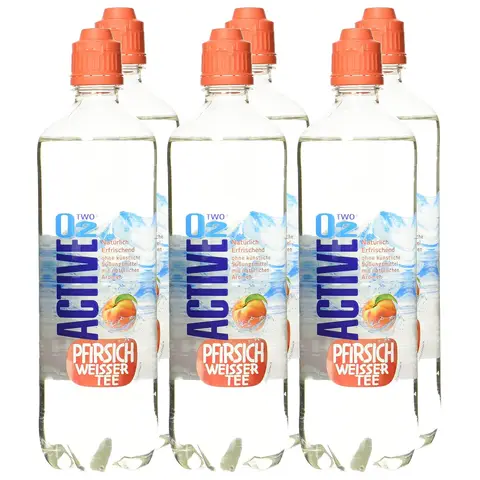 ACTIVE O2 Pfirsich & Weißer Tee 8x0.75L
