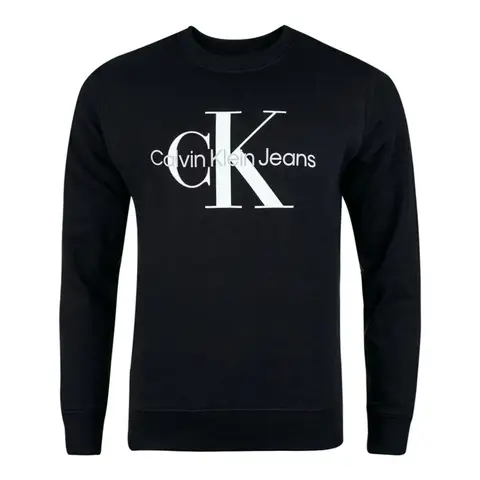 CALVIN KLEIN Sweatshirt à logo monogramme Core Noir