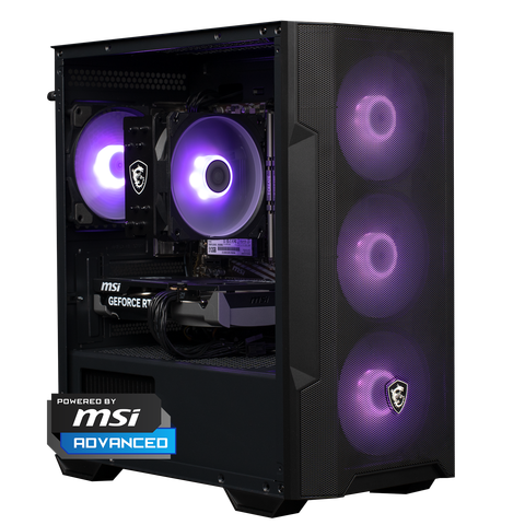 Shark Max Bite R500 Gaming PC RTX5060/R5/16GB/500GB - Powered by MSI