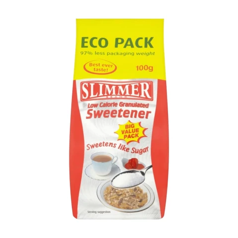 Slimmer 100% Xylitol Low Calorie Granulated Sweetener 150G