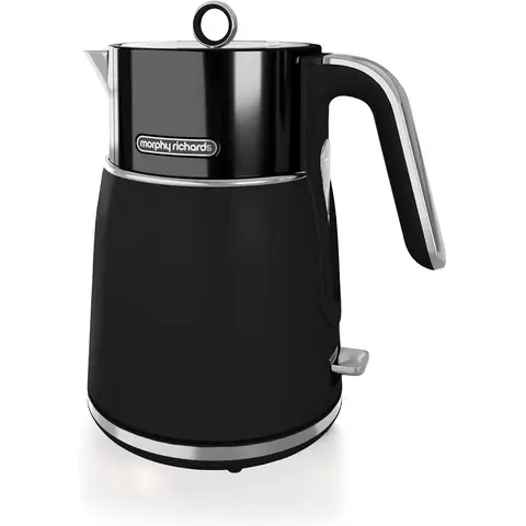 Morphy Richards Signature Matt Jug Kettle, Cordless, 1.5L, Black - 100744 