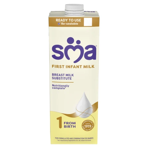 SMA Pro First Infant Milk From Birth 1L