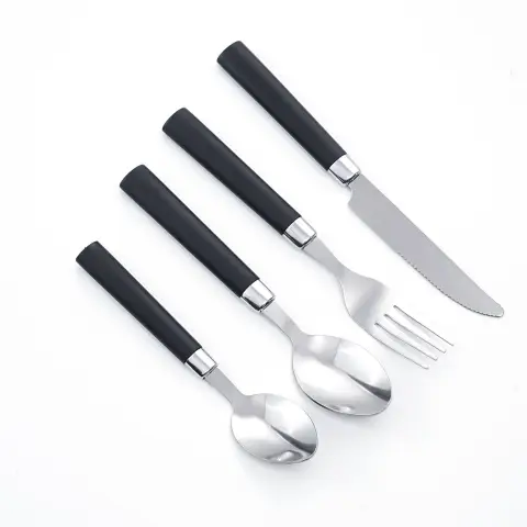 EOTIA Cutlery set 4pcs , NoirSteel Series