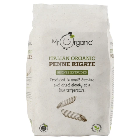 Mr Organic Italian Organic Penne Rigate 500g