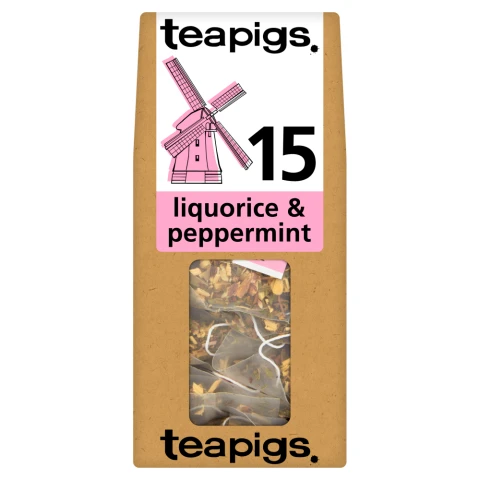 Teapigs - Liquorice & Mint - 15 Tea Bags