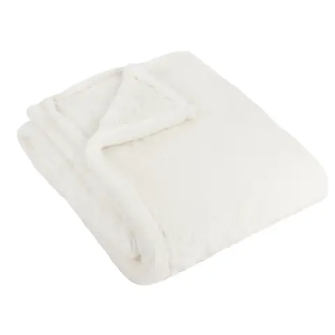 Furn Throw Kallu Ecru 130x180cm