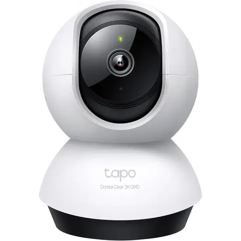 TP-Link Tapo C220 360°-WLAN-Überwachungskamera für den Innenbereich, 2K 4MP, IR-Nachtsicht, Personen- und Bewegungserkennung, Zwei-Wege-Audio, kompatibel mit Alexa und Google Assistant, für Babys/Haustiere