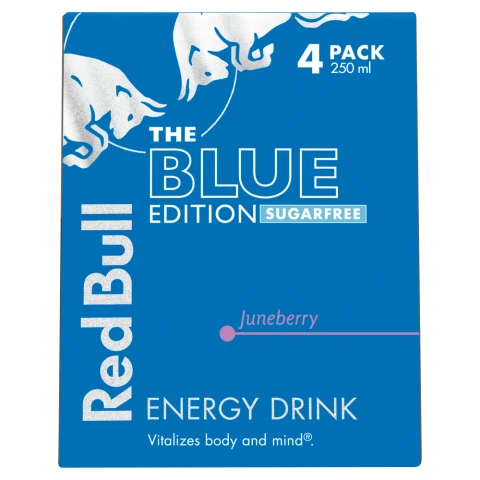 Red Bull Juneberry Sugar Free 4 X 250ml