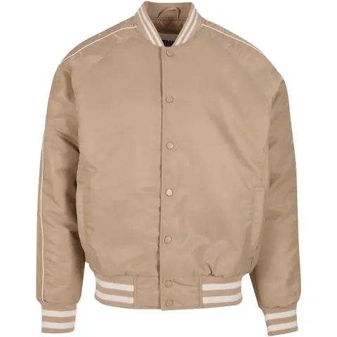 Urban Classics Racer Bomber Jacket chalkdust XXL