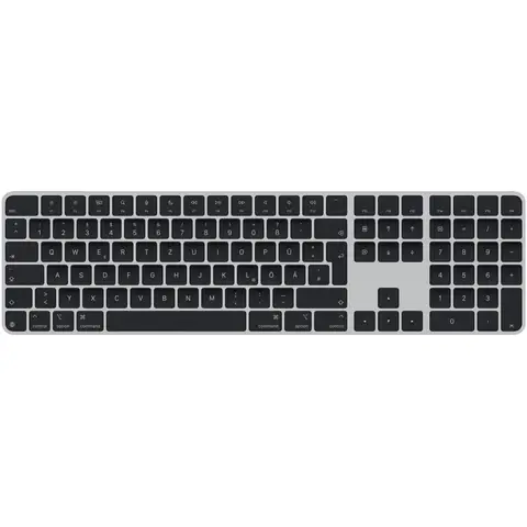 Apple Magic Keyboard avec Touch ID et pavé numérique pour Mac à puce Apple - USB-C - Français - touches noires