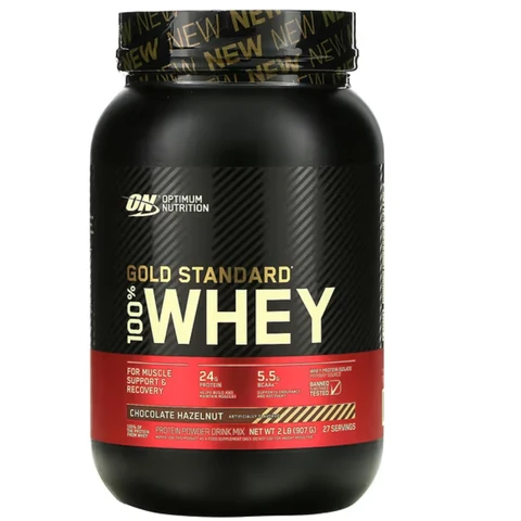 GOLD STANDARD 100% Whey Protéine Chocolat Noisette 896 g (28 Doses) -10% de Réduction
