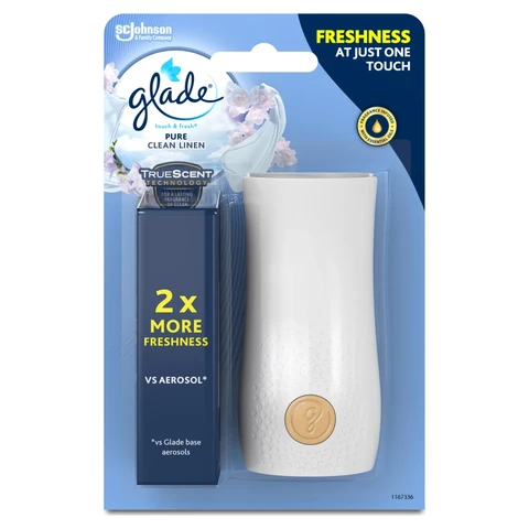 Glade Touch and Fresh Holder  Refill Clean Linen 10 ml