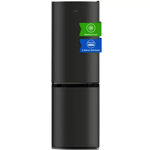 CHiQ Kompakt-Kühlschrank mit Gefrierfach für kleine Räume, Low-Frost, Leise, Türen umkehrbar, 12 Jahre Kompressor-Garantie, FBM157L42