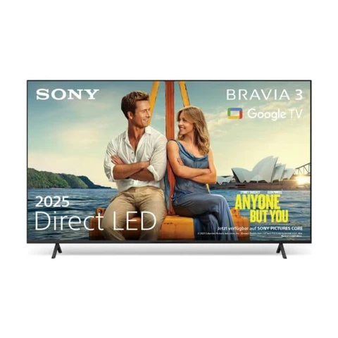 [TV & Soundbar Bundle Deal! 180 € Rabatt] Sony BRAVIA 3 - 65 Zoll Direct-LED-TV (K65S32), X-Balanced Speaker, Dolby Vision/Atmos, IMAX Enhanced, Google TV (2025), Google Cast, Apple AirPlay 2, Eco Dashboard 2, Game Menu 2, Smart-TV [Energie Klasse E]