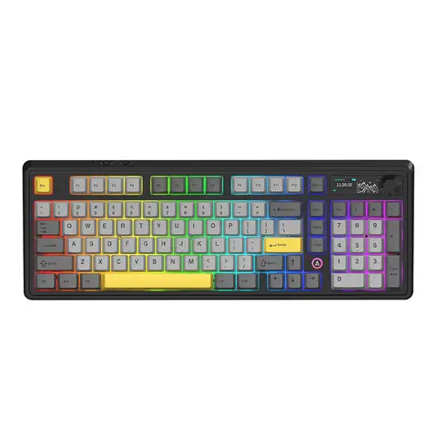 AJAZZ AK980 V2 98% Gasket Tri-Mode Gaming Mechanical Keyboard