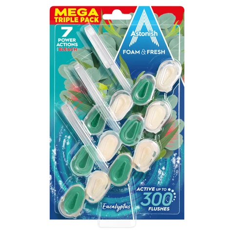 Astonish Foam & Fresh Eucalyptus 3pk