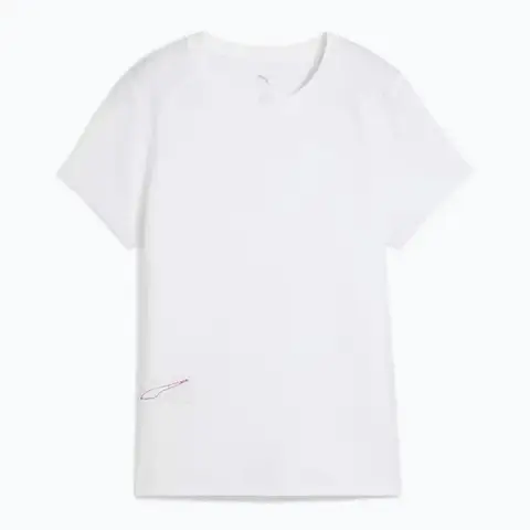 Puma Women's Run Graphic Mesh Tee​ - Puma White
