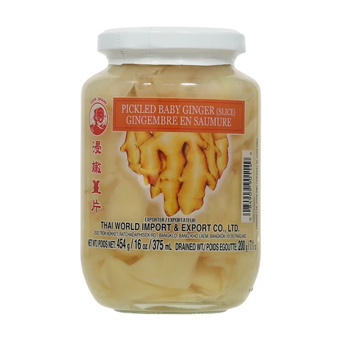 Cock Eingelegter Babyn Ingwer (Scheibe) 454 g