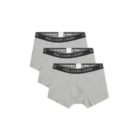 Ralph Lauren Stretch Cotton Trunk 3-Pack - Heather