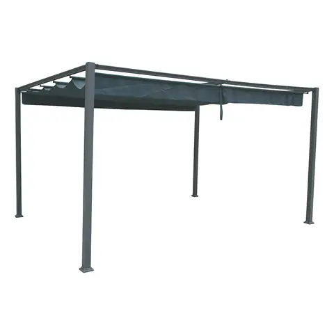 Hespéride Palmira pergola 4 x 3 m ardoise