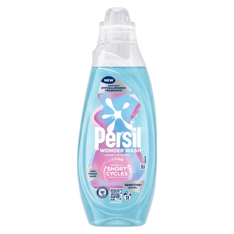 Persil Liquid Laundry Detergent, Non Bio, Wonder Wash, Sensitive, 31 Washes, 837ml