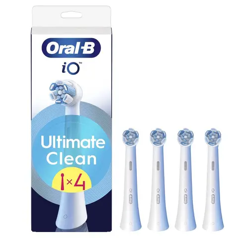 ORAL-B iO Ultimate Clean Opzetborstels - CrissCross-borstelharen - 4-pack