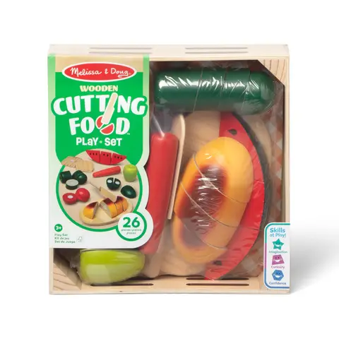 Melissa & Doug Wooden Cutting Food